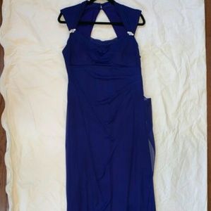 Long Violet Dress